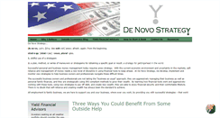 Desktop Screenshot of denovostrategy.com